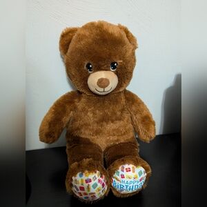 Build A Bear Birthday Bear Plush